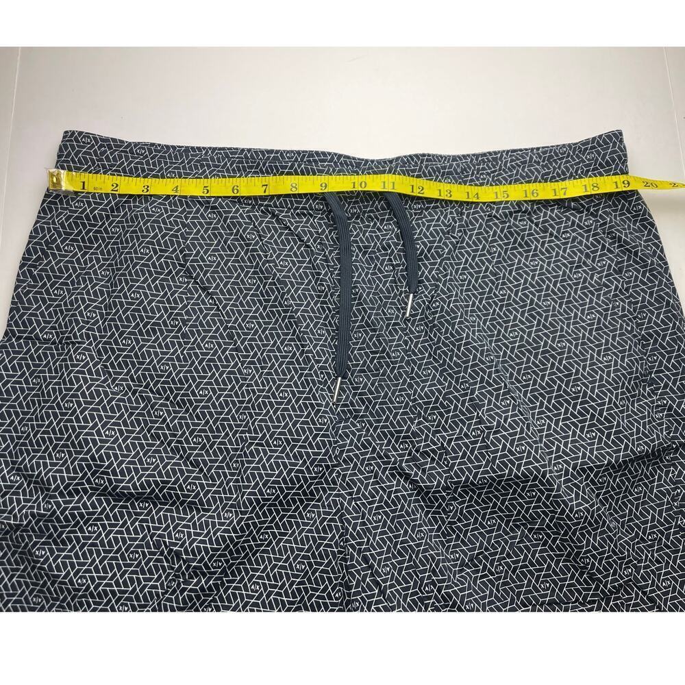 Armani Exchange Men's Geo Logo Shorts - Size 38 - Picture 2 of 7
